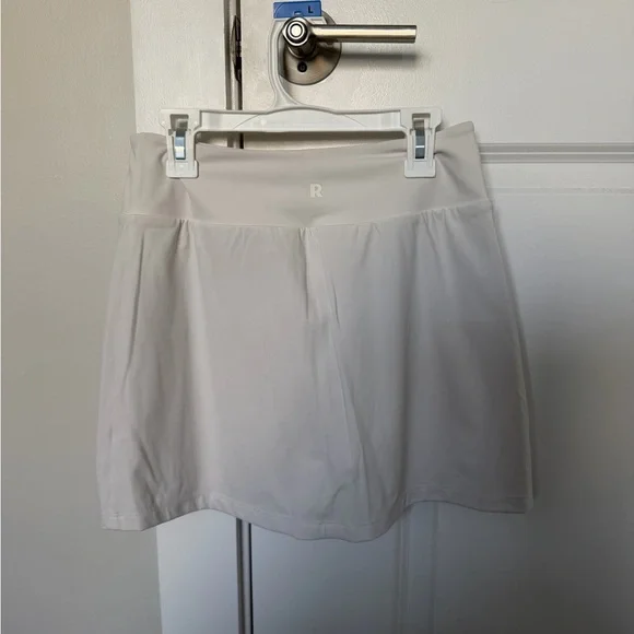 Cream Tennis Skirt - Picture 2 of 11